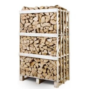 Birch Firewood Tall Crate