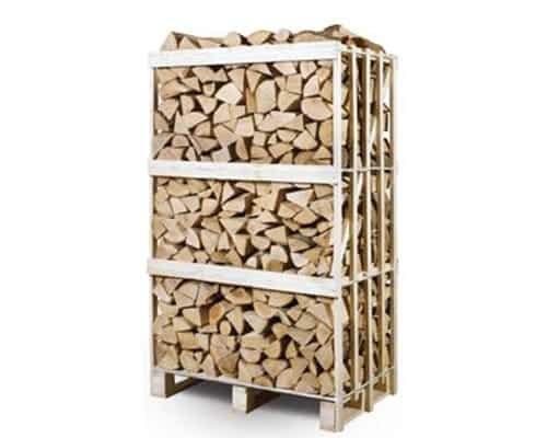 Birch Firewood Tall Crate